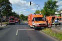 Unfall zwischen zwei KVB Bahnen Koeln Hoehenhaus Im Weidenbruch P010
